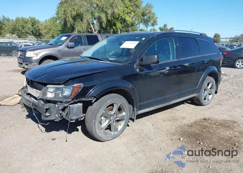 2017 Dodge Journey Crossroad Plus Awd z USA, uszkodzony, nr VIN 3C4PDDGG7HT703297
